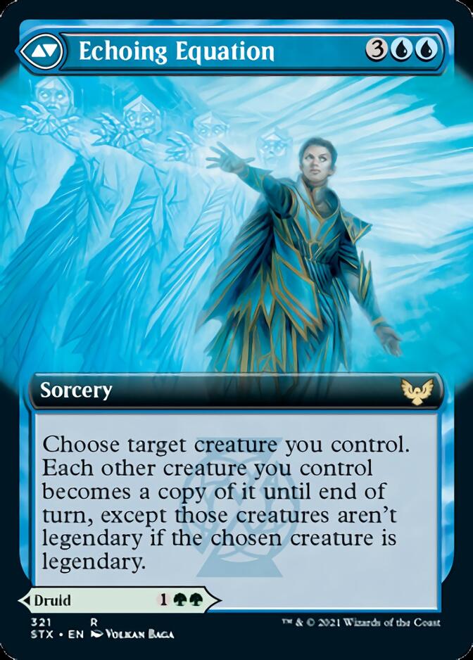 Augmenter Pugilist // Echoing Equation (Extended Art) [Strixhaven: School of Mages] | Gamers Paradise
