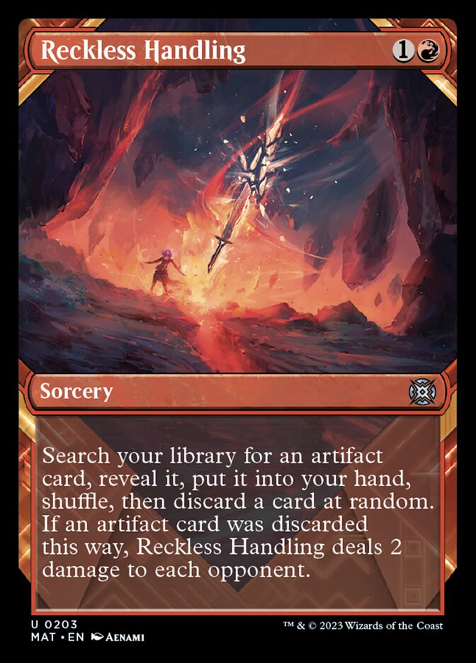 Reckless Handling (Showcase Halo Foil) [March of the Machine: The Aftermath] | Gamers Paradise