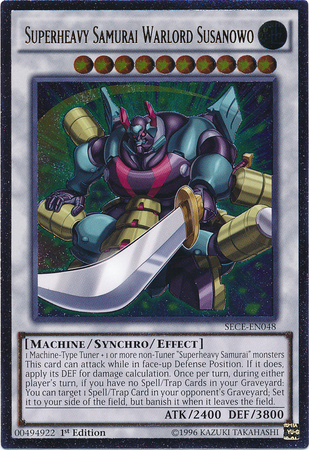 Superheavy Samurai Warlord Susanowo [SECE-EN048] Ultimate Rare | Gamers Paradise