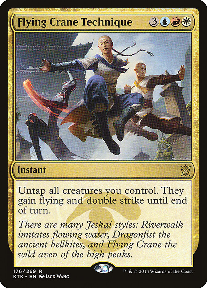 Flying Crane Technique [Khans of Tarkir] | Gamers Paradise