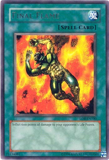 Final Flame [LOB-EN100] Rare | Gamers Paradise