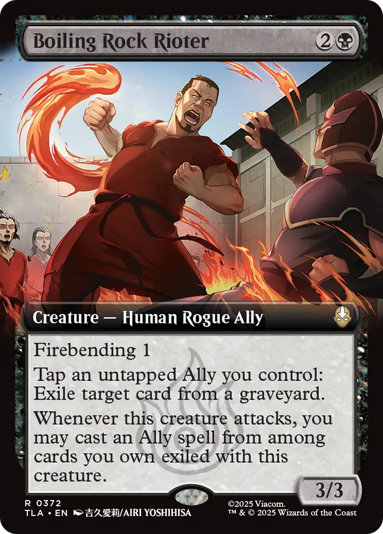 Boiling Rock Rioter (Extended Art) [Avatar: The Last Airbender] | Gamers Paradise