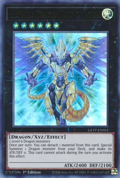 Hieratic Dragon King of Atum [GFTP-EN051] Ultra Rare | Gamers Paradise