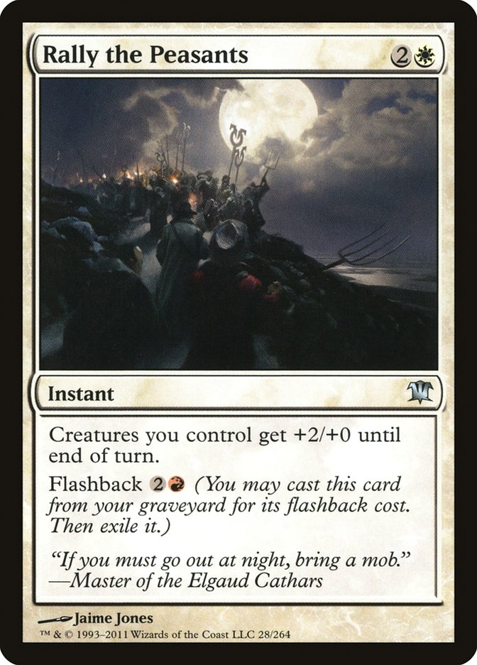 Rally the Peasants [Innistrad] | Gamers Paradise