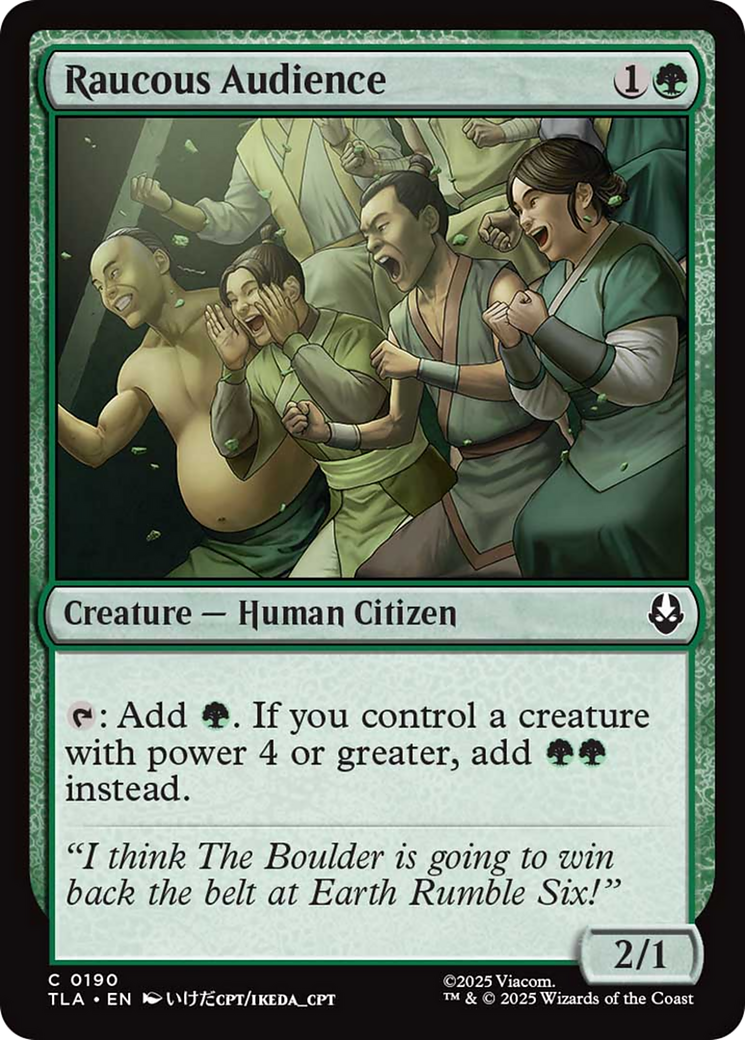 Raucous Audience [Avatar: The Last Airbender] | Gamers Paradise