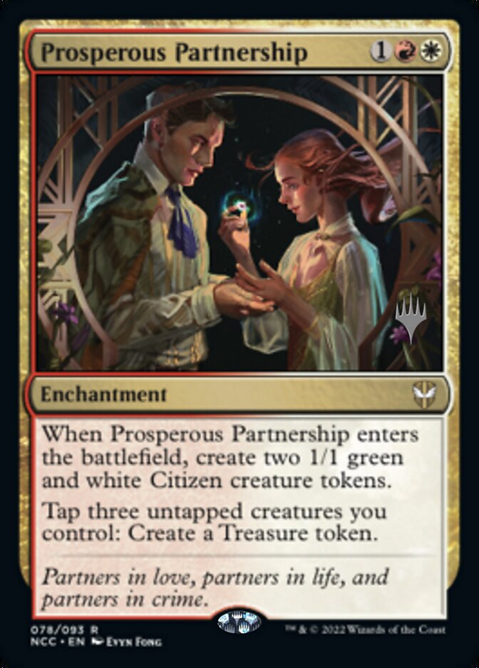 Prosperous Partnership (Promo Pack) [Streets of New Capenna Commander Promos] | Gamers Paradise