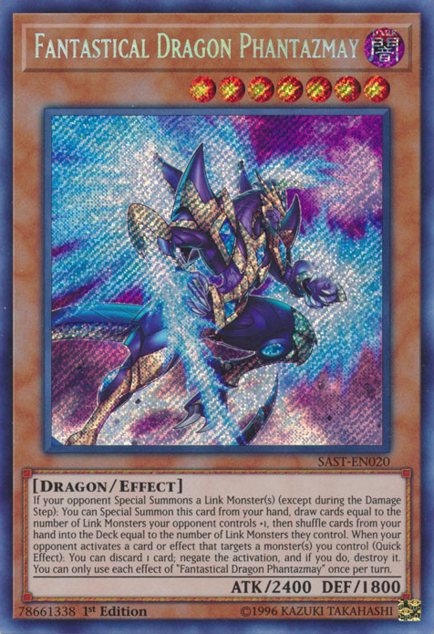 Fantastical Dragon Phantazmay [SAST-EN020] Secret Rare | Gamers Paradise