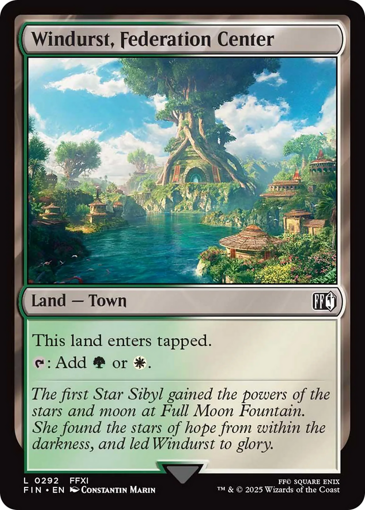 Windurst, Federation Center [FINAL FANTASY] | Gamers Paradise