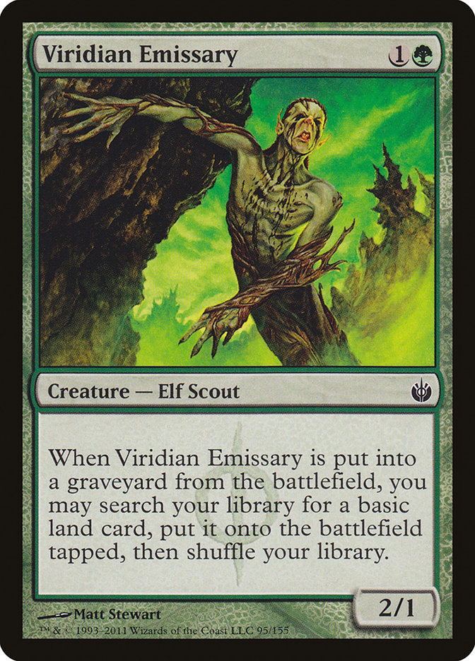 Viridian Emissary [Mirrodin Besieged] | Gamers Paradise