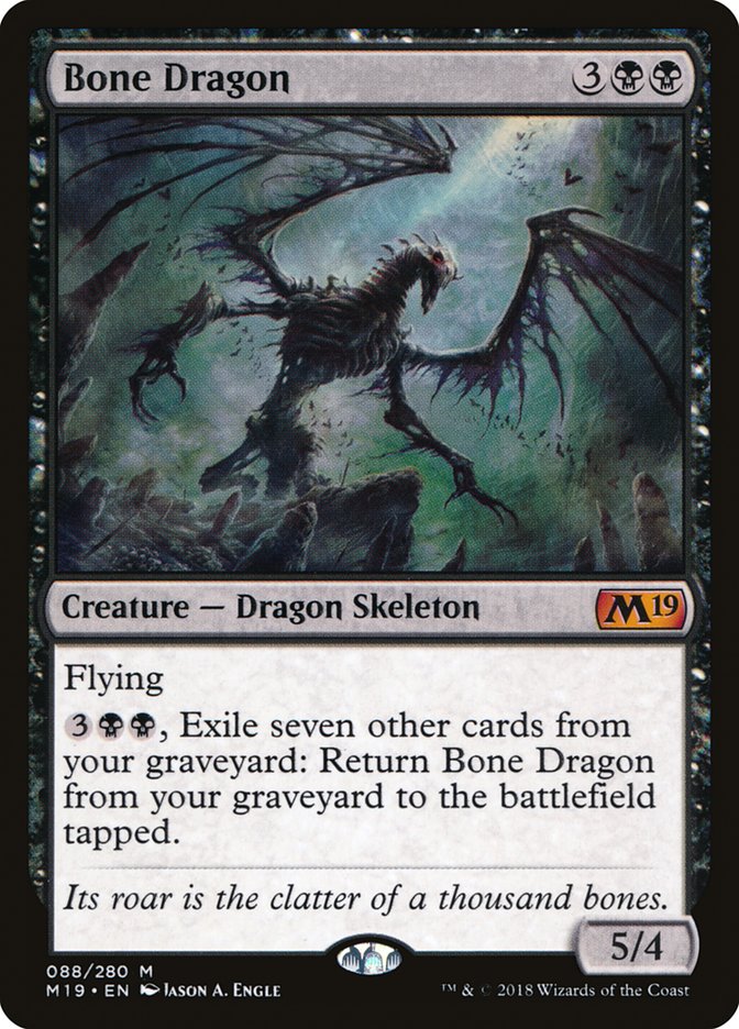Bone Dragon [Core Set 2019] | Gamers Paradise