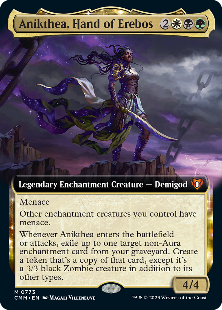 Anikthea, Hand of Erebos (Extended Art) [Commander Masters] | Gamers Paradise