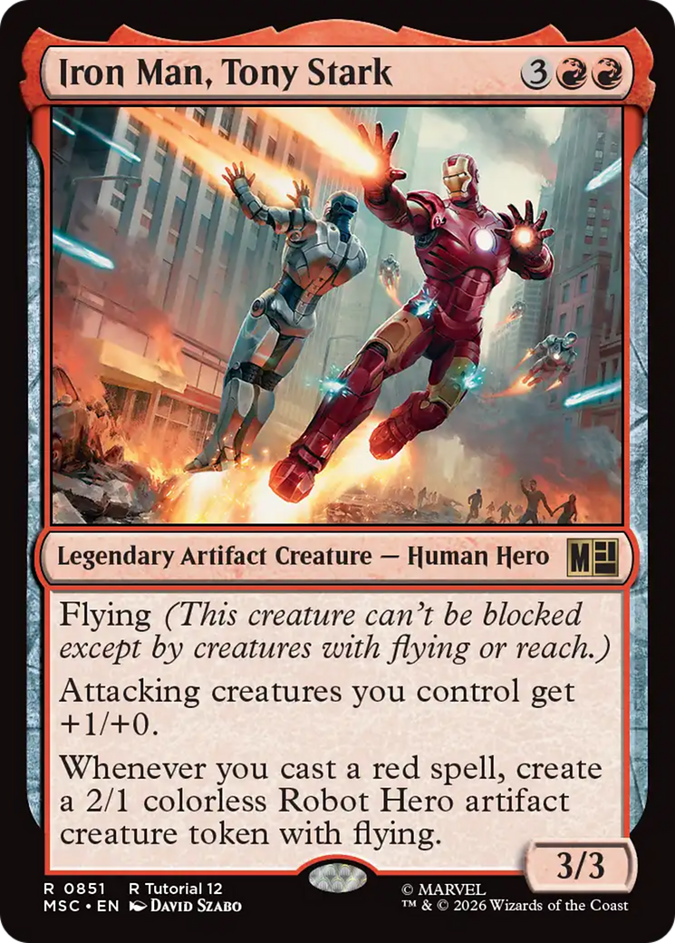 Iron Man, Tony Stark [Marvel Super Heroes Commander] | Gamers Paradise