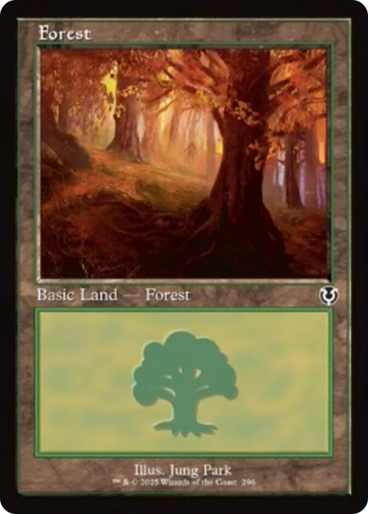 Forest (296) (Retro Frame) [Innistrad Remastered] | Gamers Paradise