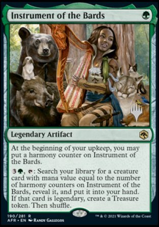 Instrument of the Bards (Promo Pack) [Dungeons & Dragons: Adventures in the Forgotten Realms Promos] | Gamers Paradise