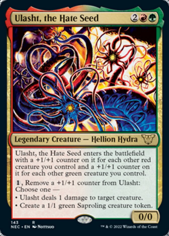 Ulasht, the Hate Seed [Kamigawa: Neon Dynasty Commander] | Gamers Paradise