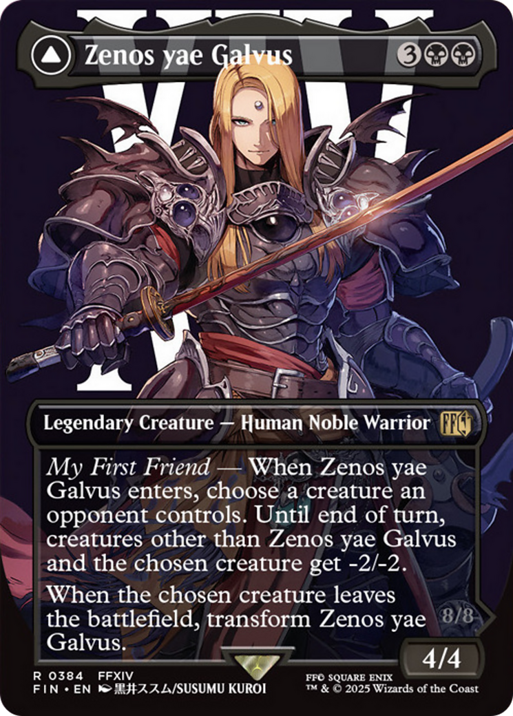 Zenos yae Galvus // Shinryu, Transcendent Rival (Borderless) [FINAL FANTASY] | Gamers Paradise
