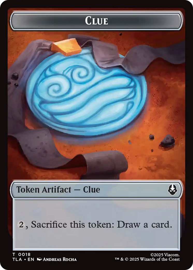 Ally (0005) // Clue (0018) Double-Sided Token [Avatar: The Last Airbender Tokens] | Gamers Paradise