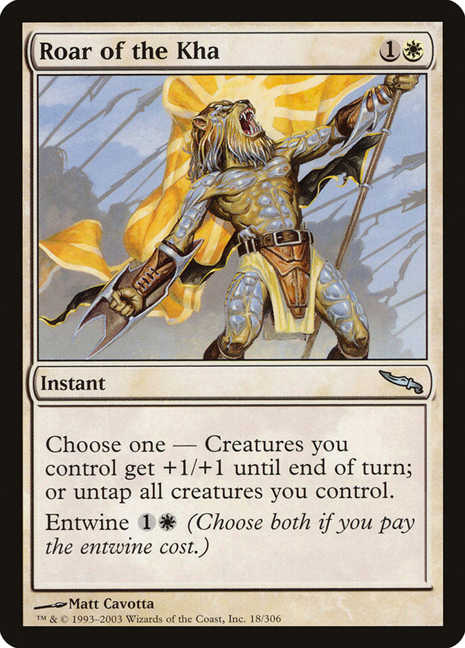 Roar of the Kha [Mirrodin] | Gamers Paradise
