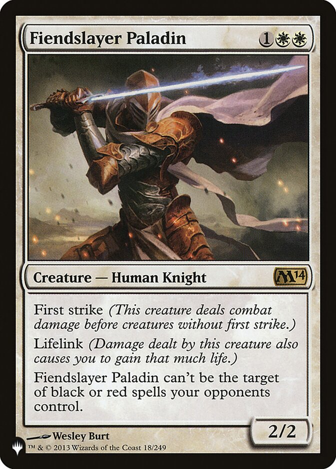 Fiendslayer Paladin [The List] | Gamers Paradise