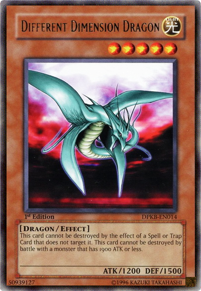 Different Dimension Dragon [DPKB-EN014] Rare | Gamers Paradise