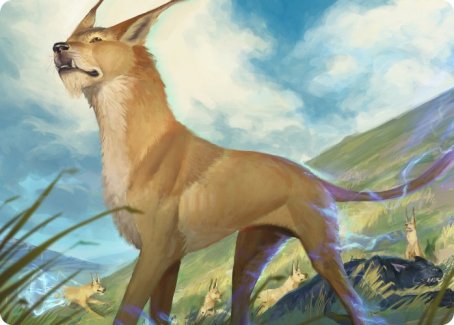 Blink Dog Art Card [Dungeons & Dragons: Adventures in the Forgotten Realms Art Series] | Gamers Paradise