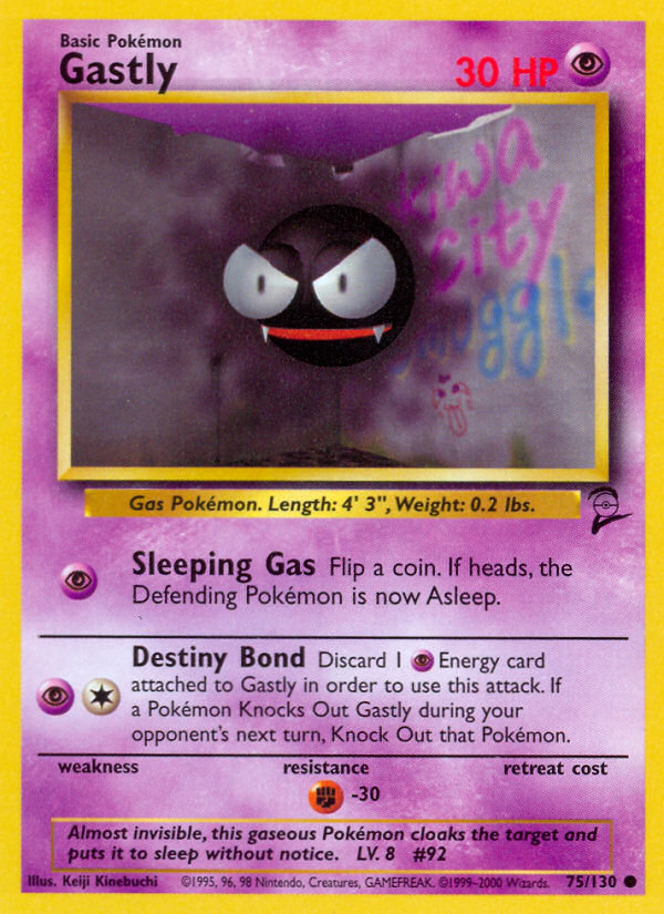 Gastly (75/130) [Base Set 2] | Gamers Paradise