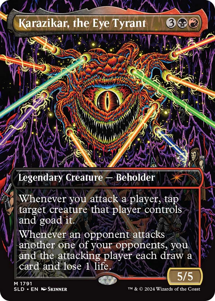 Karazikar, the Eye Tyrant (Rainbow Foil) [Secret Lair Drop Series] | Gamers Paradise