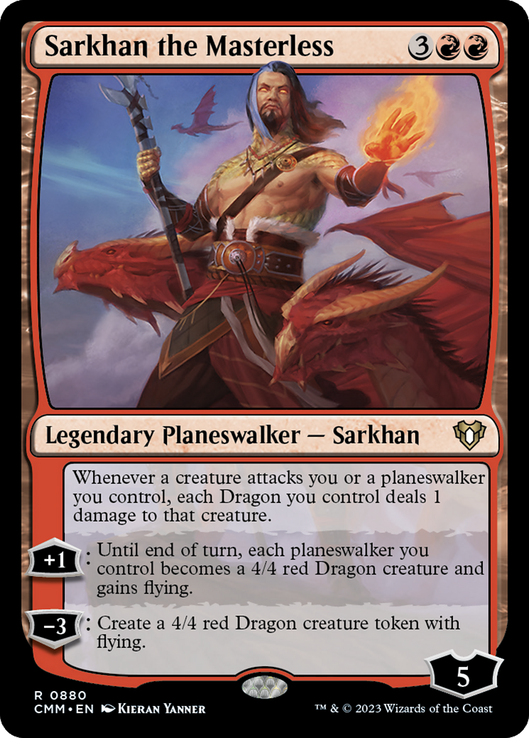 Sarkhan the Masterless [Commander Masters] | Gamers Paradise