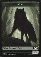 Zombie // Wolf Double-Sided Token [Game Night 2019 Tokens] | Gamers Paradise