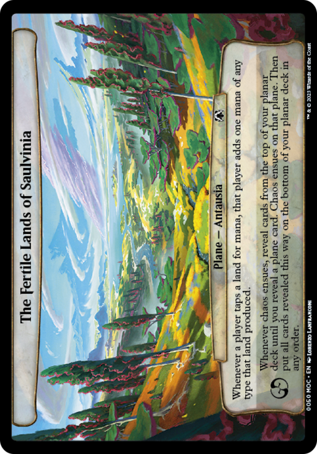The Fertile Lands of Saulvinia [March of the Machine Commander] | Gamers Paradise