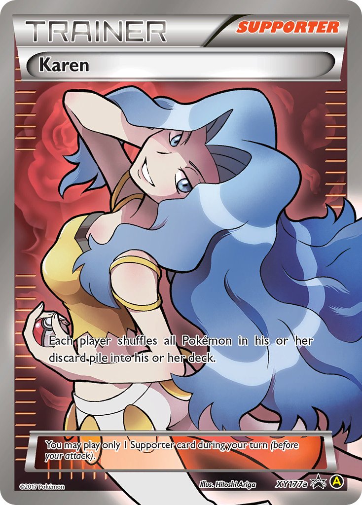 Karen (XY177a) [Alternate Art Promos] | Gamers Paradise