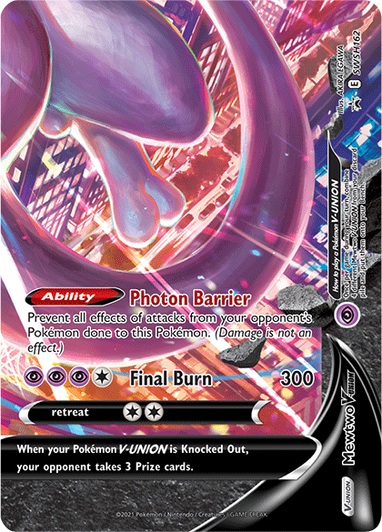 Mewtwo V-Union (SWSH162) [Sword & Shield: Black Star Promos] | Gamers Paradise