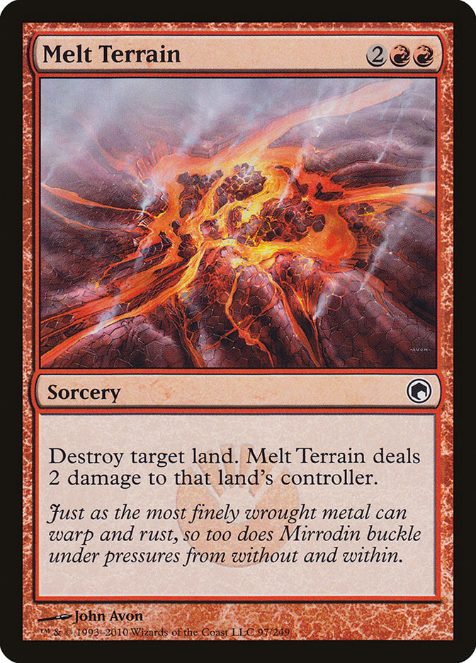 Melt Terrain [Scars of Mirrodin] | Gamers Paradise