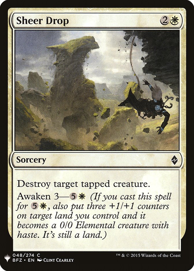 Sheer Drop [Mystery Booster] | Gamers Paradise