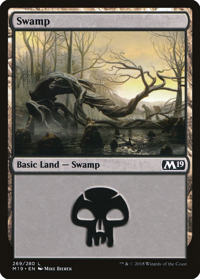 Swamp (269) [Core Set 2019] | Gamers Paradise