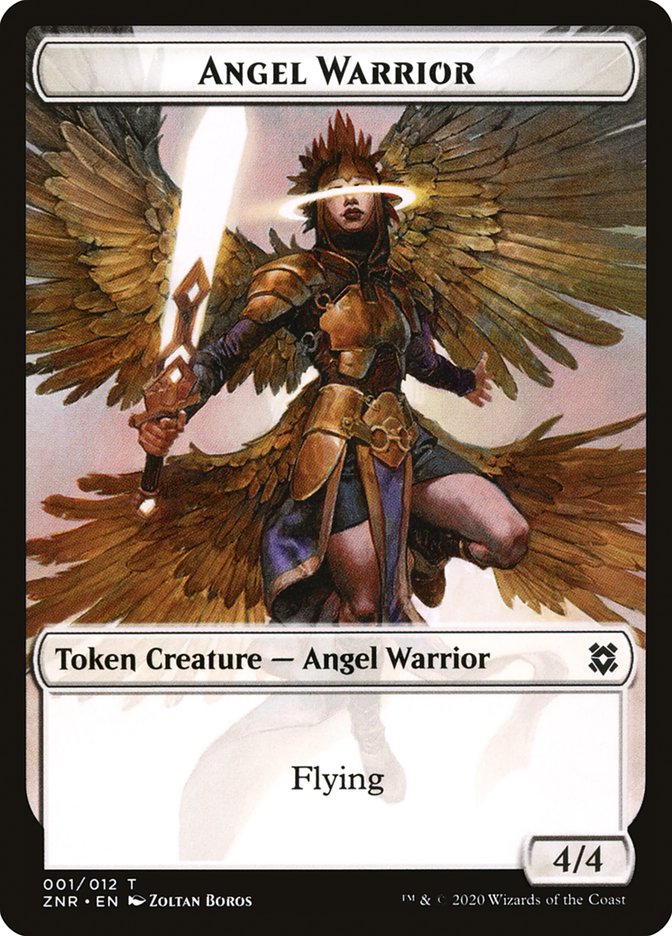 Angel Warrior Token [Zendikar Rising Tokens] | Gamers Paradise