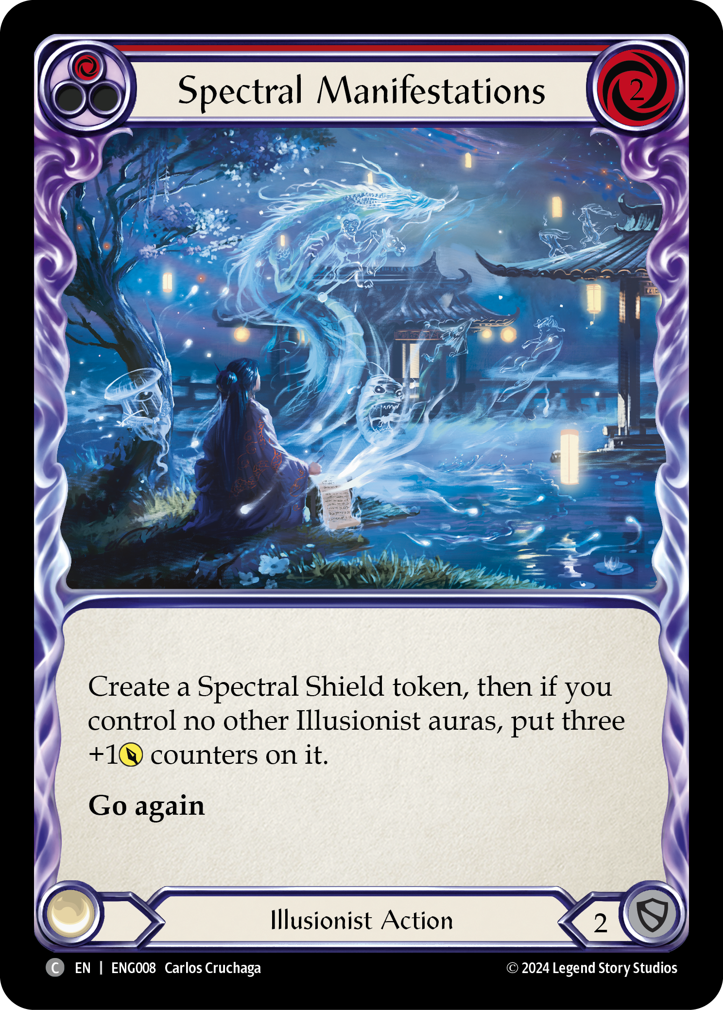 Spectral Manifestations [ENG008] (Part the Mistveil Enigma Blitz Deck) | Gamers Paradise