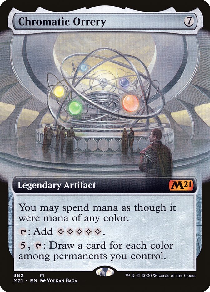 Chromatic Orrery (Extended Art) [Core Set 2021] | Gamers Paradise