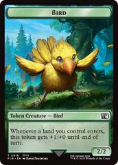 Bird (0016) // Wizard (0014) Double-Sided Token [FINAL FANTASY Tokens] | Gamers Paradise