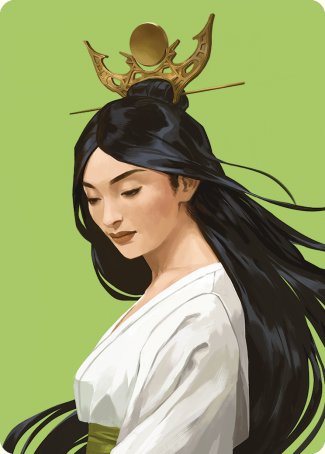 Azusa, Lost but Seeking Art Card [Commander Masters Art Series] | Gamers Paradise