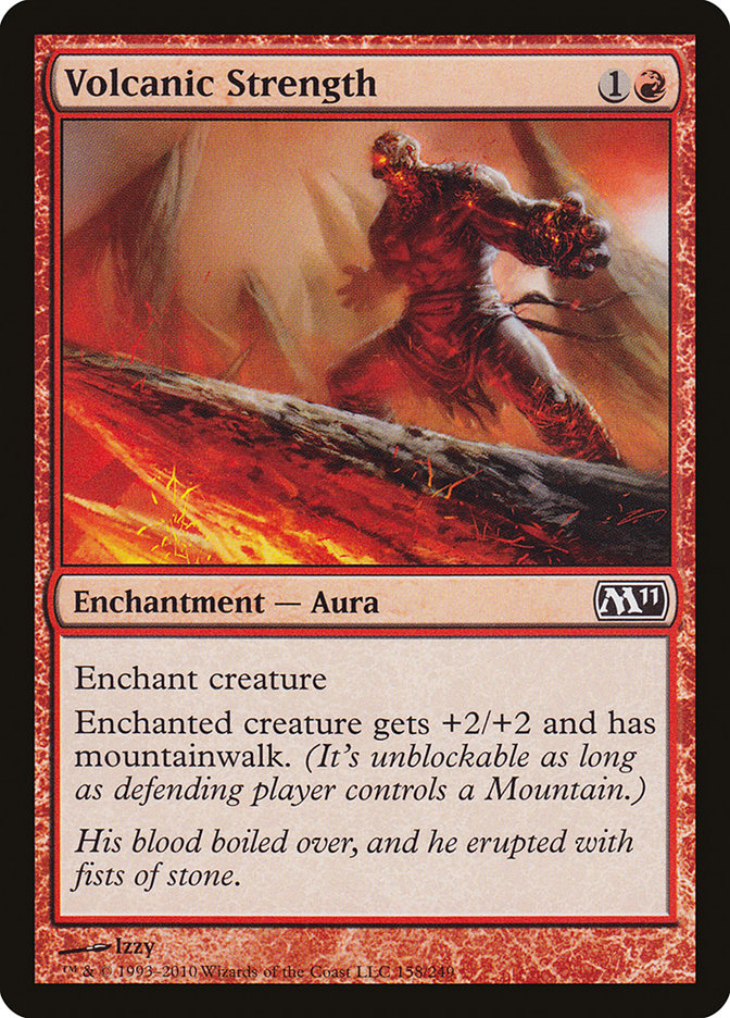 Volcanic Strength [Magic 2011] | Gamers Paradise