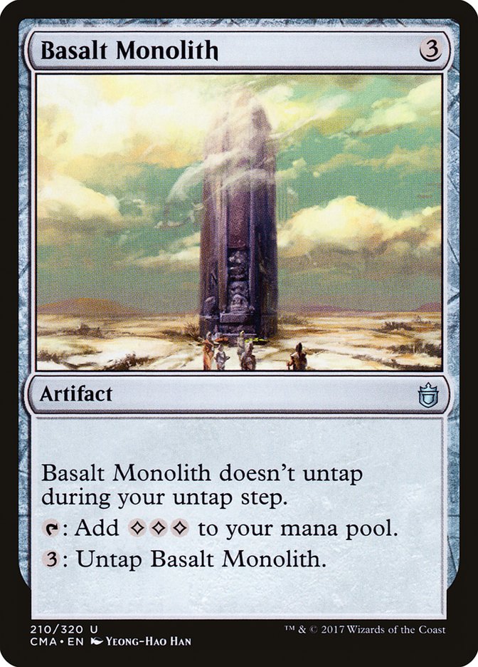 Basalt Monolith [Commander Anthology] | Gamers Paradise