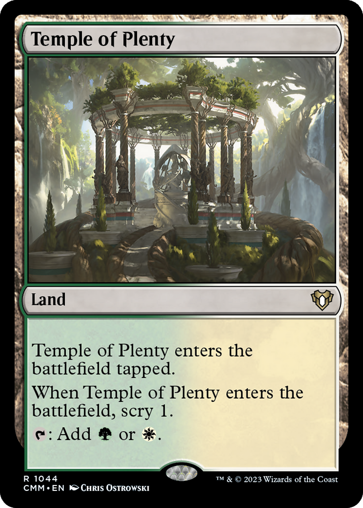 Temple of Plenty [Commander Masters] | Gamers Paradise