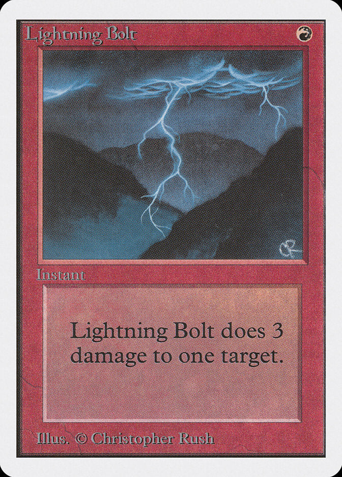 Lightning Bolt [Unlimited Edition] | Gamers Paradise