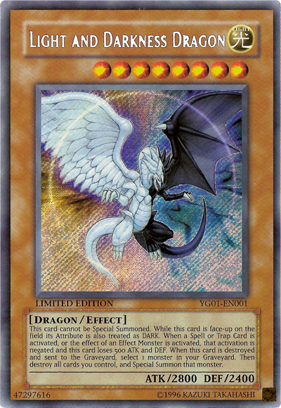 Light and Darkness Dragon [YG01-EN001] Secret Rare | Gamers Paradise