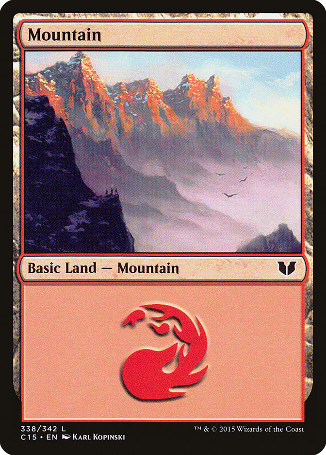 Mountain (338) [Commander 2015] | Gamers Paradise