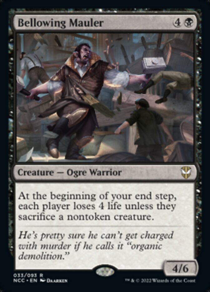 Bellowing Mauler [Streets of New Capenna Commander] | Gamers Paradise