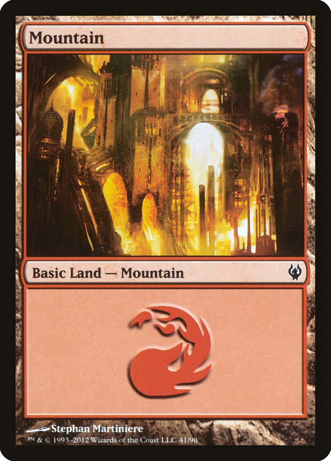 Mountain (41) [Duel Decks: Izzet vs. Golgari] | Gamers Paradise