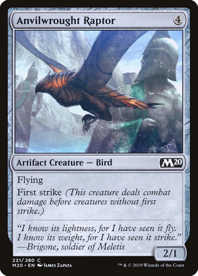 Anvilwrought Raptor [Core Set 2020] | Gamers Paradise