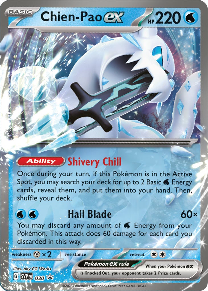 Chien-Pao ex (030) [Scarlet & Violet: Black Star Promos] | Gamers Paradise